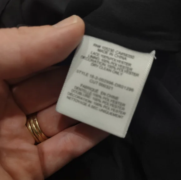 Joie Belisa black 1 shoulder lace cocktail dress $448 - Picture 11 of 12